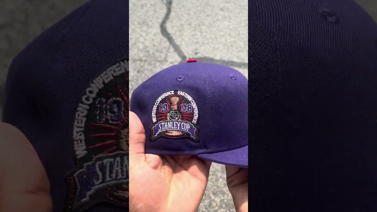 Chicago Blackhawks 1998 Stanley Cup New Era 59Fifty Fitted Hat 🪶🏹🦖