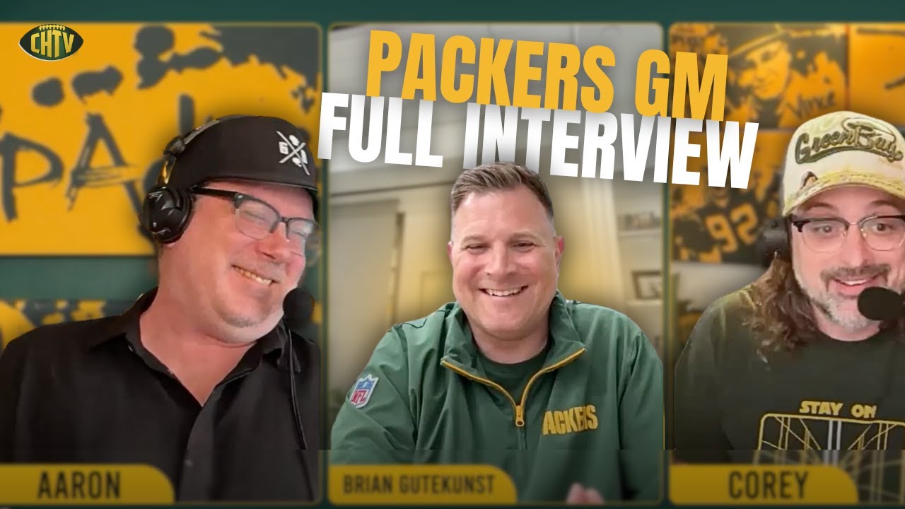 Packers GM Brian Gutekunst: FULL INTERVIEW (2025)