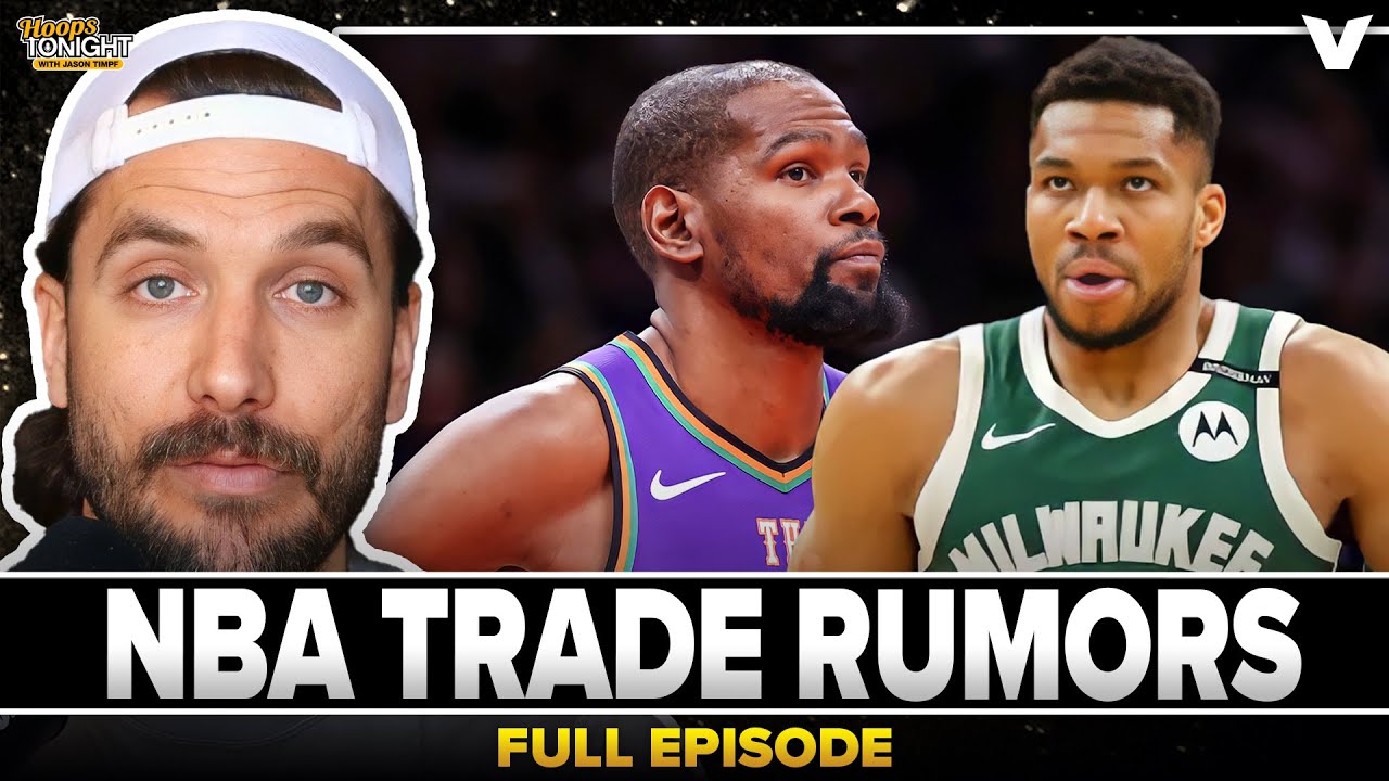 Durant & Suns trade rumors, Grizzlies moving Ja? + Bane to Magic, Giannis & Bucks | Hoops Tonight