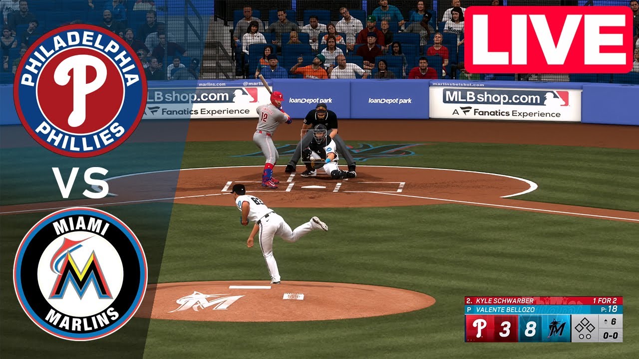 MLB LIVE🔴 Philadelphia Phillies vs Miami Marlins - Jun 18, 2025 | Full Game MLB 2025 EN VIVO