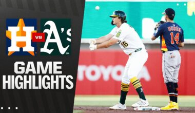 Astros vs. A's Game Highlights (6/18/25) | MLB Highlights