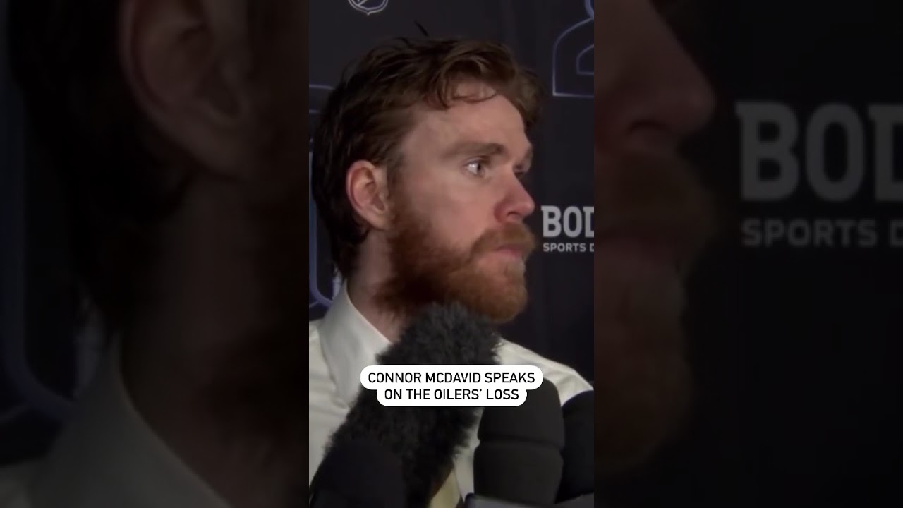 Connor McDavid Speaks On Oilers Loss 😞