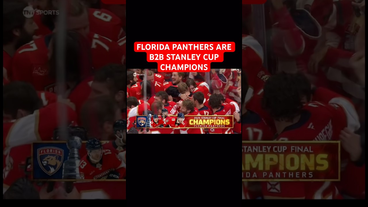 FLORIDA PANTHERS WIN THE 2025 STANLEY CUP FINAL