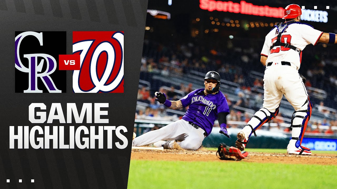 Rockies vs. Nationals Game Highlights (6/18/25) | MLB Highlights
