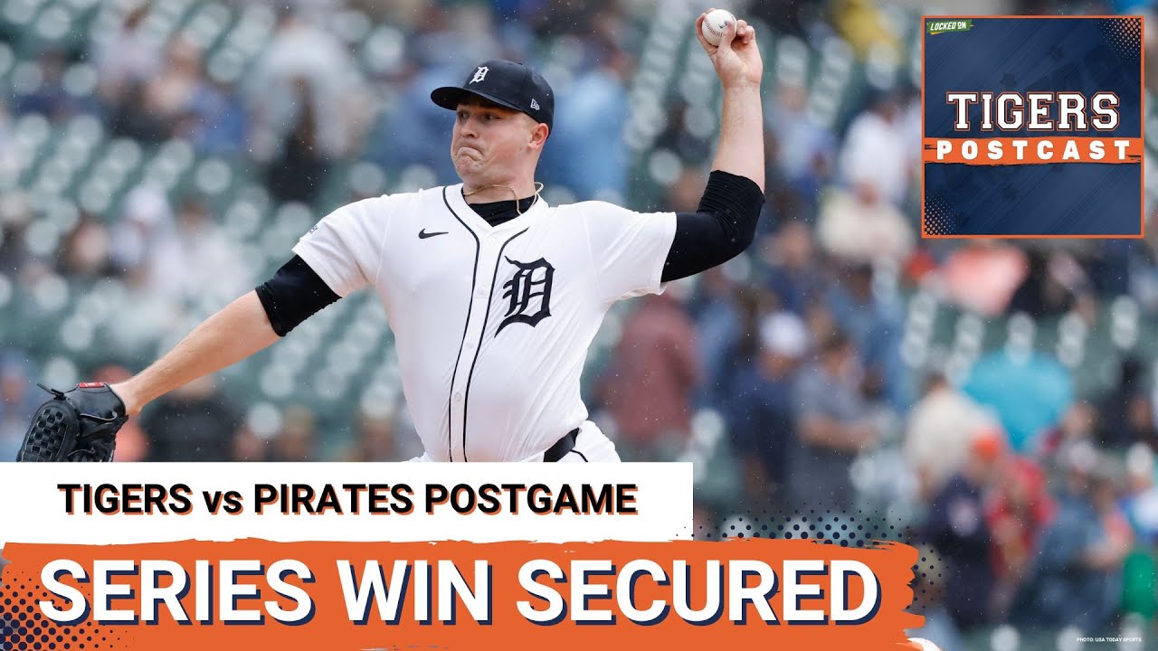 TIGERS POSTCAST: Tarik Skubal Gets Win #8, Detroit Tigers TOP Pittsburgh Pirates, Riley Greene 4 RBI