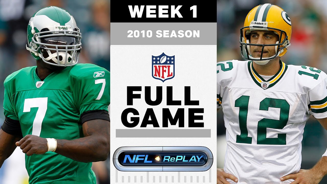 Rodgers & Vick go head to head: Eagles vs Packers | Week 1, 2010