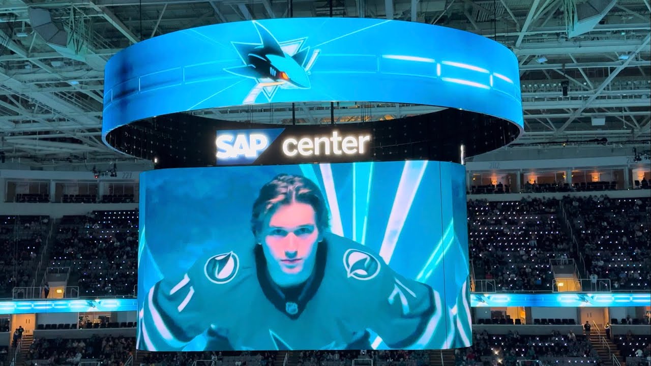 San Jose Sharks Intro 2024 🦈 | LOS TIBURONES 🌊🟣🟢🔵⚪️🟡