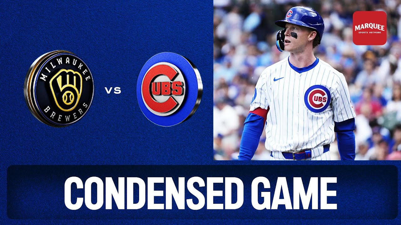 Chicago Cubs vs. Milwaukee Brewers MLB game highlights (June 19, 2025) | Marquee Sports Network