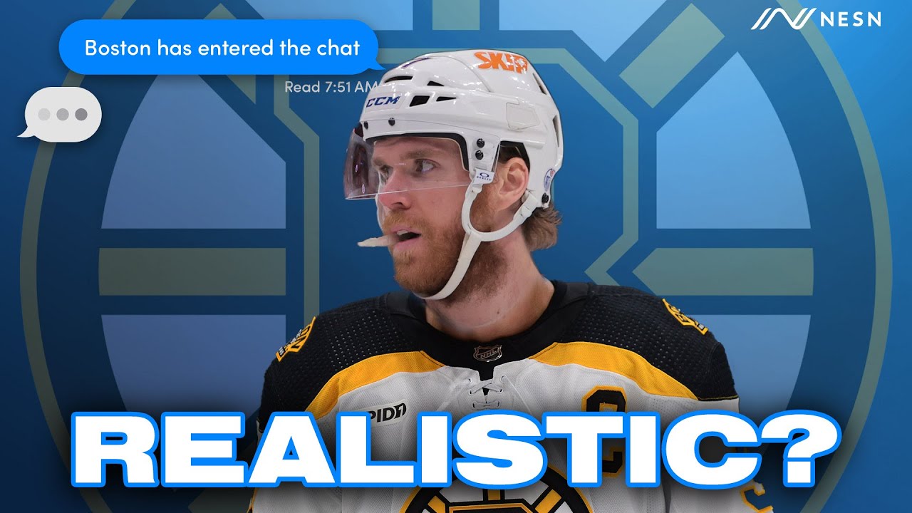 Connor McDavid Press Conference Opens Door To Bruins Trade