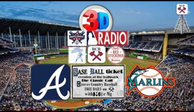 Atlanta Braves vs Miami Marlins 3D LIVE Stream Braves Country Play-by-Play Group Therapy Watch Party