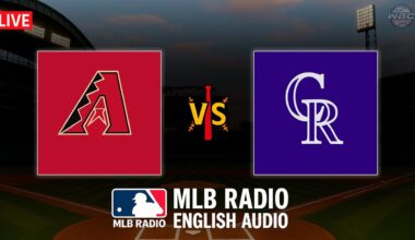 🔴 LIVE: Arizona Diamondbacks vs Colorado Rockies ⚾ MAJOR LEAGUE BASEBALL LIVE 📻 WBC THE SHOW 🙏