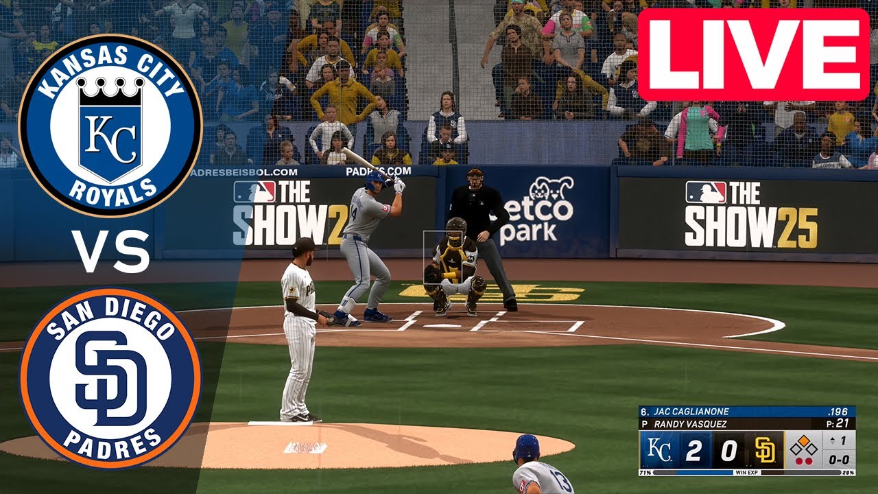 MLB LIVE🔴 San Diego Padres vs Kansas City Royals - Jun 20, 2025 | Full Game MLB 2025 EN VIVO