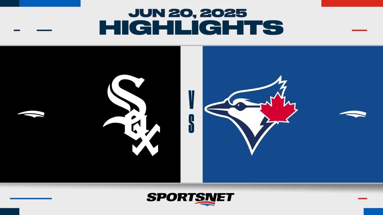 MLB Highlights | White Sox vs. Blue Jays - June 20, 2025