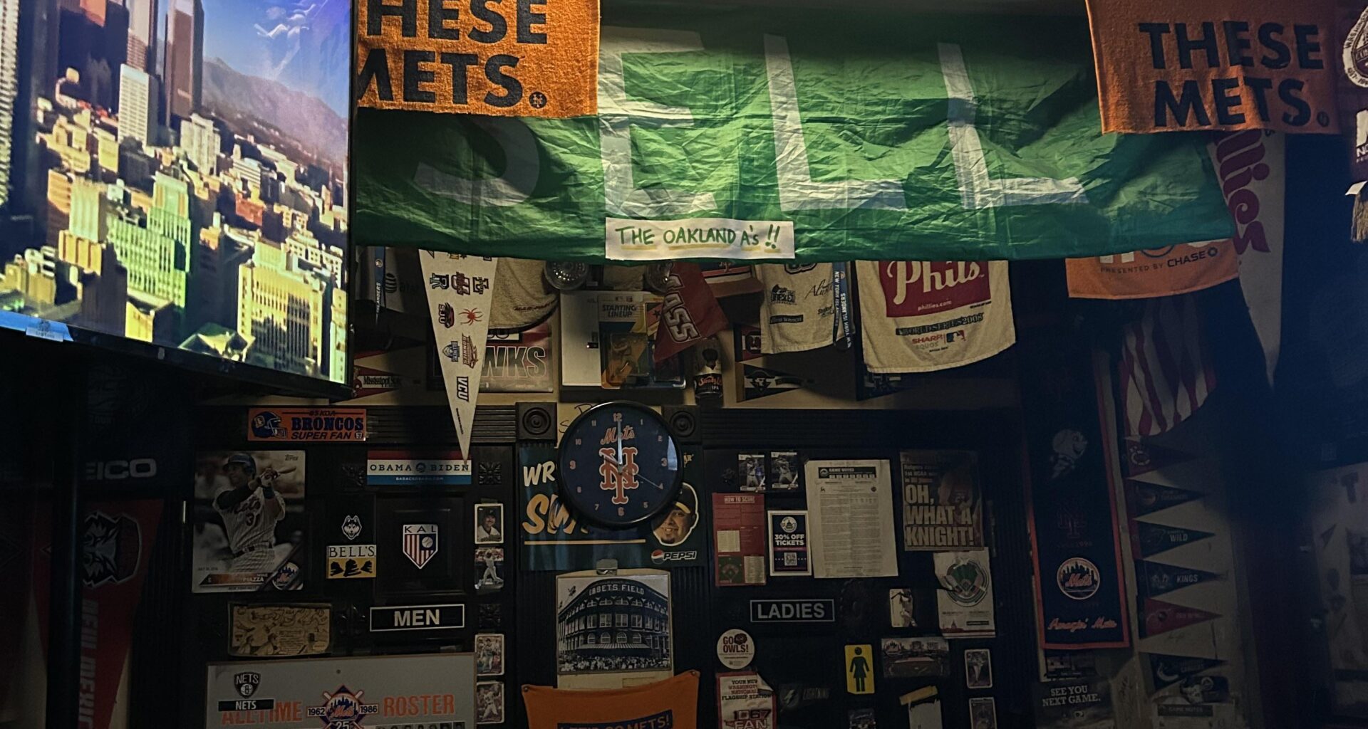 SELL flag in Standings bar, NYC