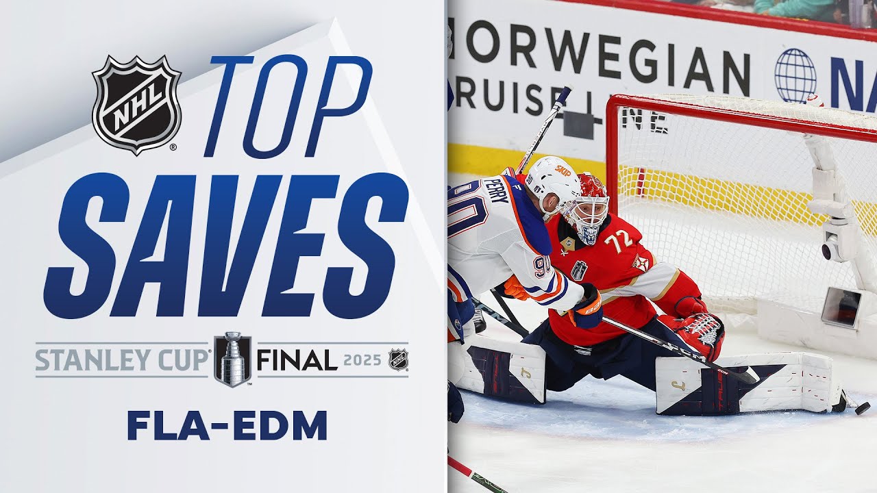 Top 10 Saves of the Stanley Cup Final | 2025 NHL Playoffs