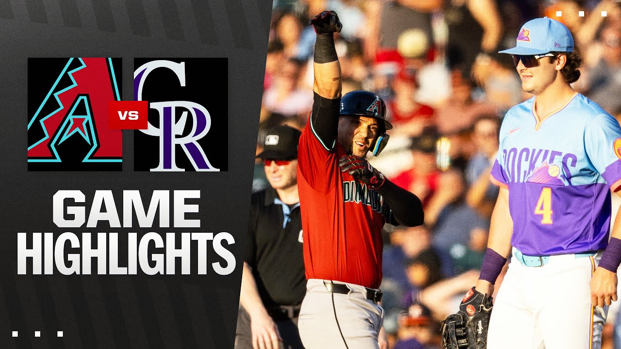 D-backs vs. Rockies Game Highlights (6/20/25) | MLB Highlights