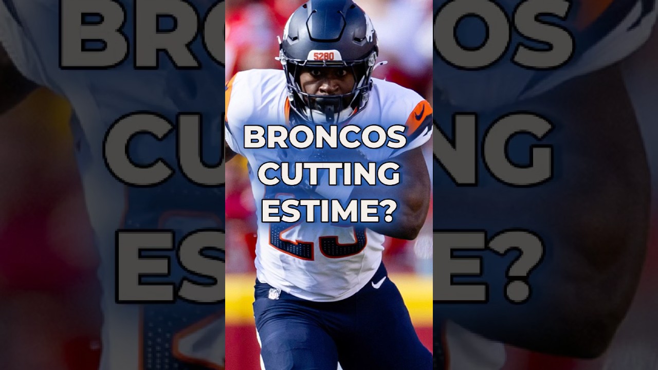 Could The Broncos Cut Audric Estime? #broncos #nfl