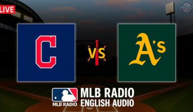 🔴 LIVE: Cleveland Guardians vs Oakland Athletics ⚾ MAJOR LEAGUE BASEBALL LIVE 📻 WBC THE SHOW 🙏