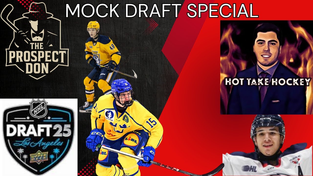 @HotTakeHockey Top 16 NHL Mock Draft!