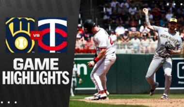 Brewers vs. Twins Game Highlights (6/21/25) | MLB Highlights