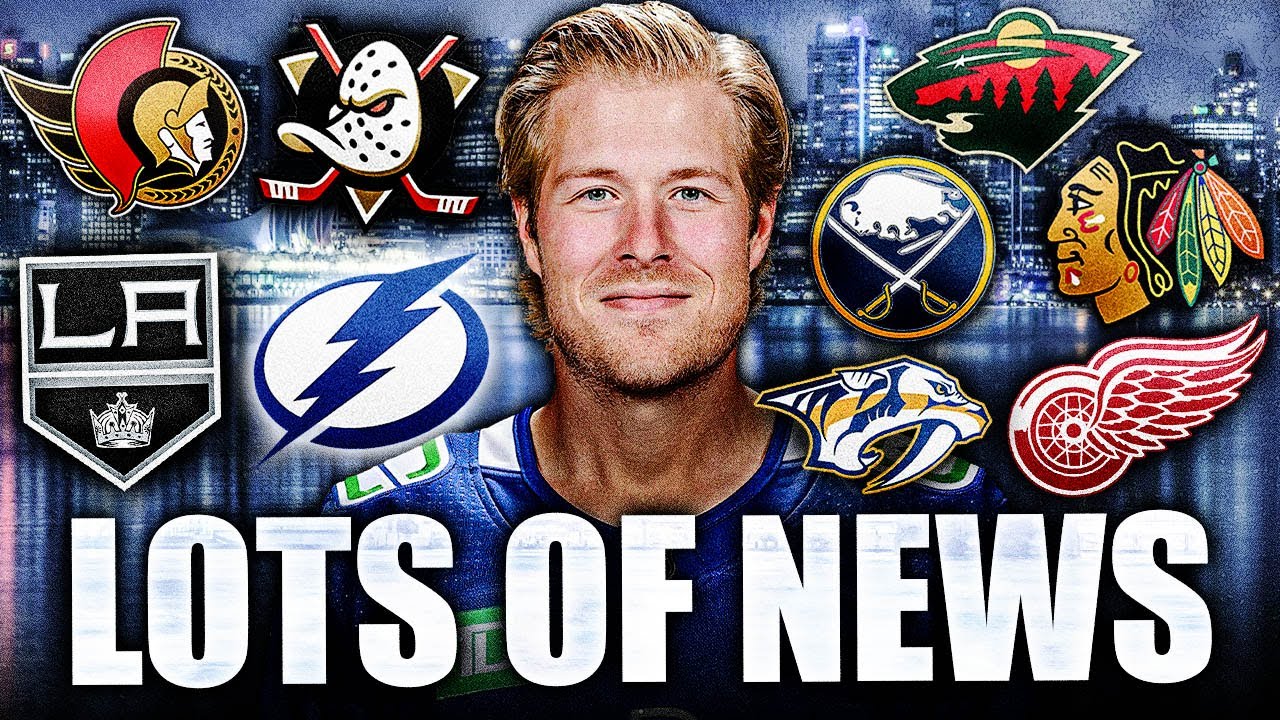 LOTS OF CANUCKS NEWS: VANCOUVER TARGETS REVEALED + BROCK BOESER LINKED TO 9 TEAMS