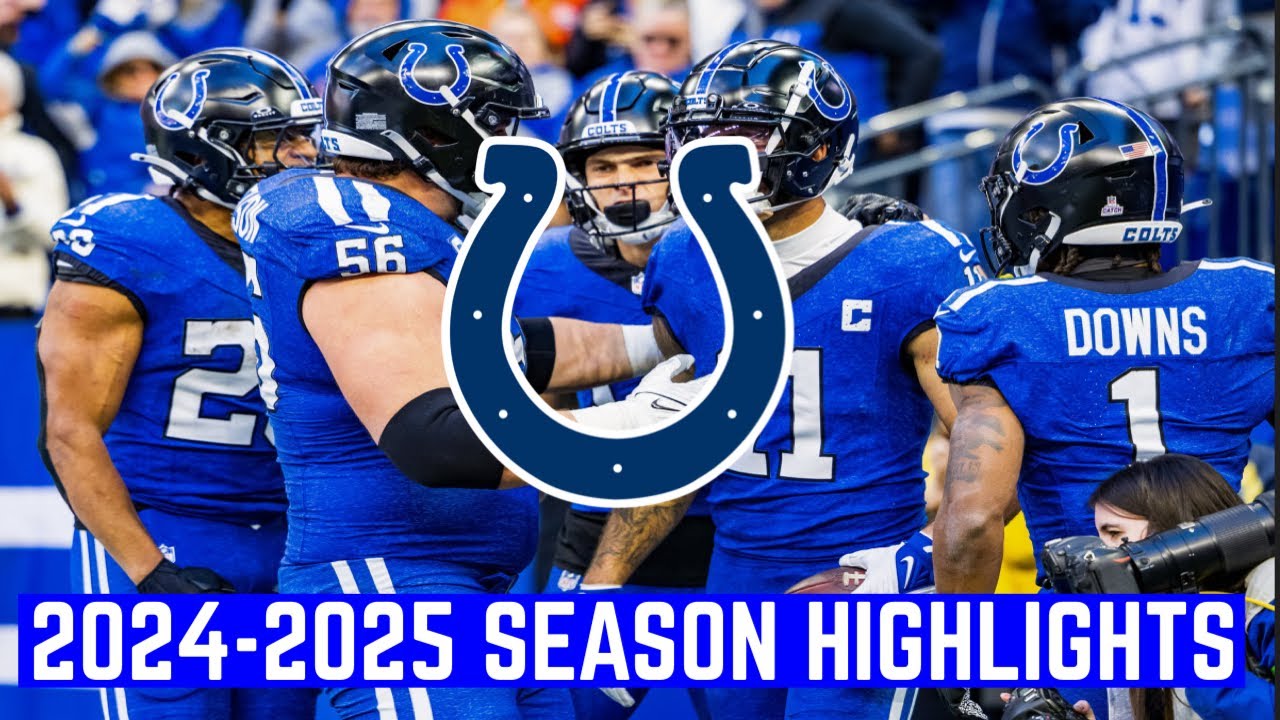 Indianapolis Colts 2024-2025 Season Highlights