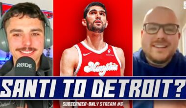 Should the Pistons Keep Jaden Ivey? + Santi Aldama Trade Buzz | PJ Sub-Only Livestream EP6