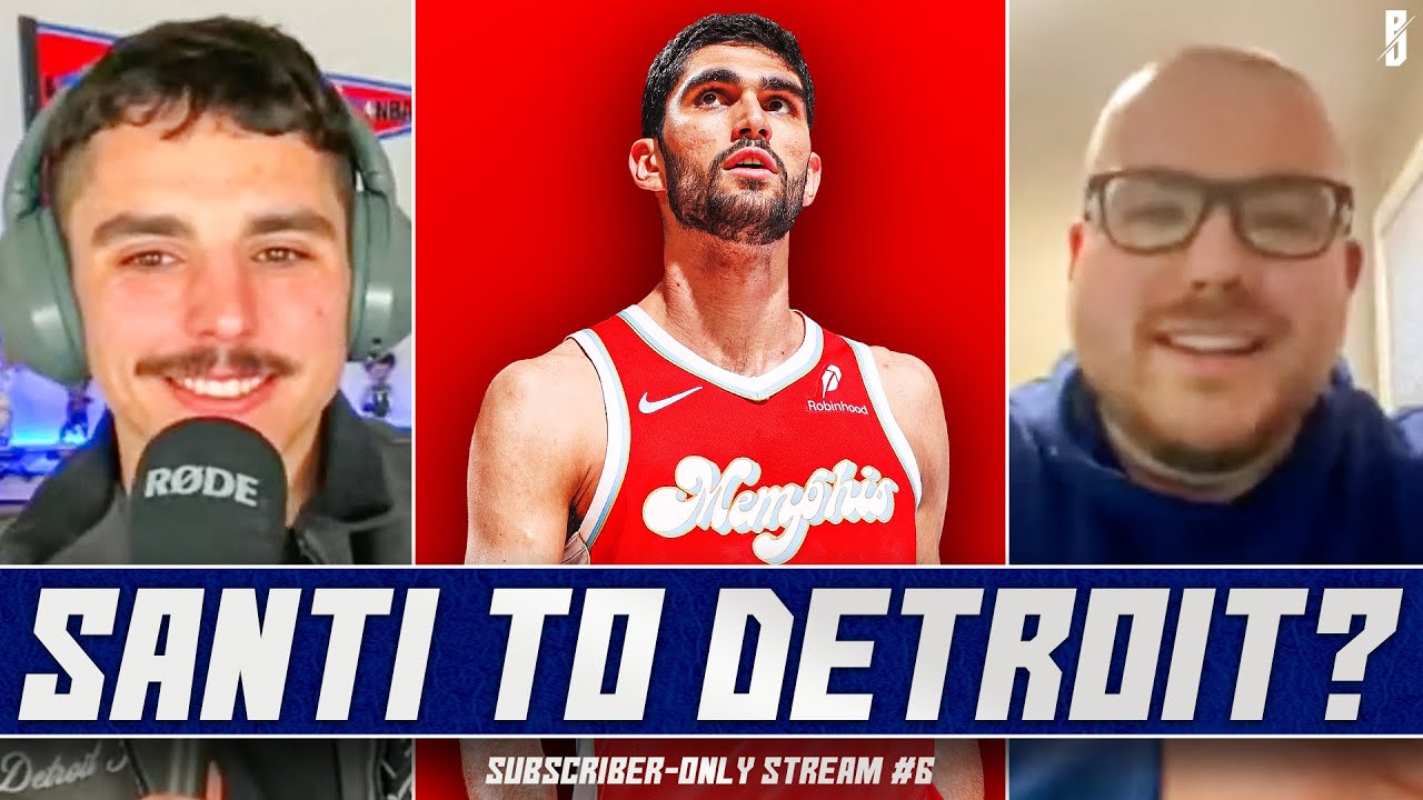 Should the Pistons Keep Jaden Ivey? + Santi Aldama Trade Buzz | PJ Sub-Only Livestream EP6