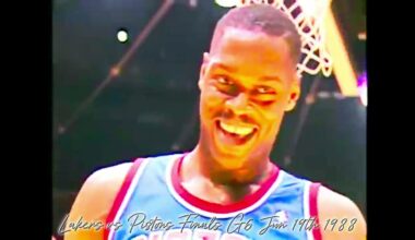"Magic, Big Game James, & Kareem vs Isaiah Thomas & The Bad Boy Pistons" Finals G6 6.19.88