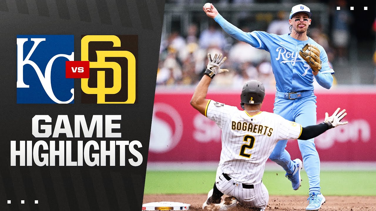 Royals vs. Padres Game Highlights (6/21/25) | MLB Highlights