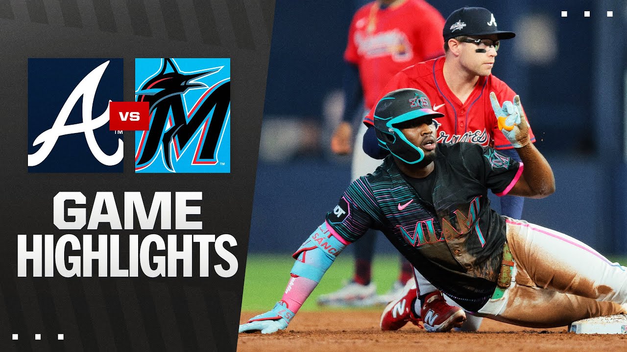 Braves vs. Marlins Game Highlights (6/21/25) | MLB Highlights