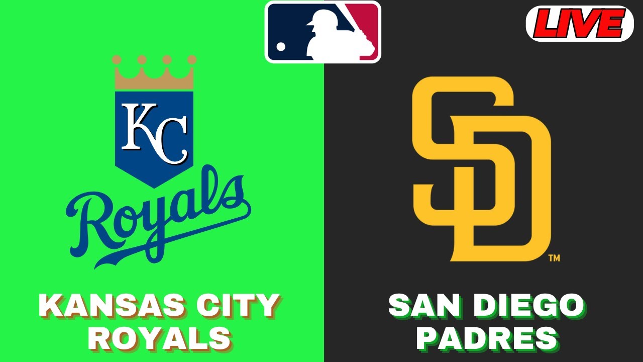 🔴LIVE : Kansas City Royals Vs San Diego Padres | MLB 2025 | MLB Live Baseball Score