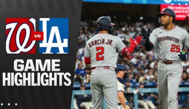 Nationals vs. Dodgers Game Highlights (6/21/25) | MLB Highlights