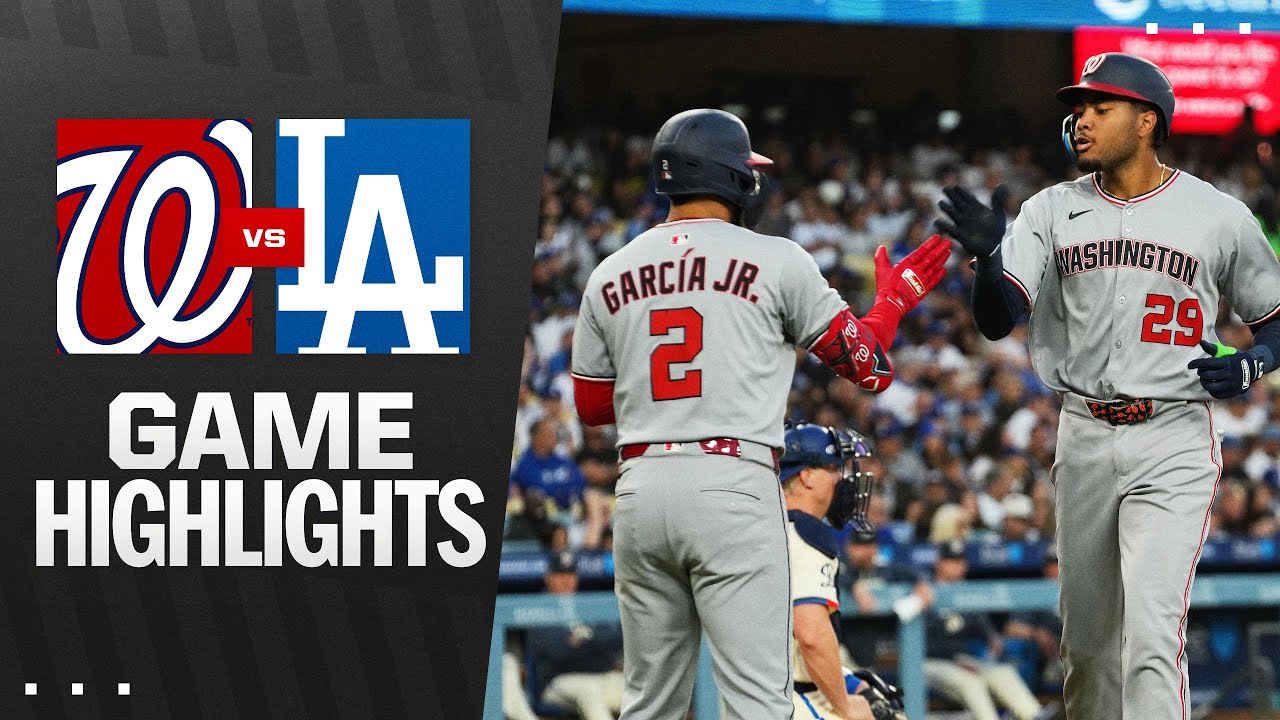 Nationals vs. Dodgers Game Highlights (6/21/25) | MLB Highlights
