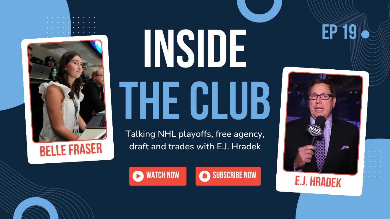 Talking NHL playoffs, free agency, draft and trades with E.J. Hradek