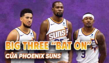 Phoenix Suns trong rối ren: Giải quyết sao với nỗi lo Big Three “bất ổn”?