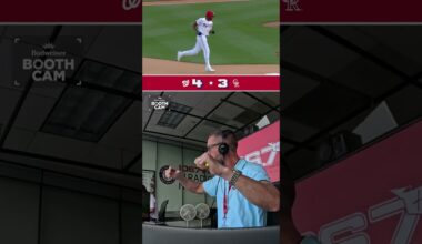 James Wood Walk-Off BOOTH CAM | Budweiser Booth Cam