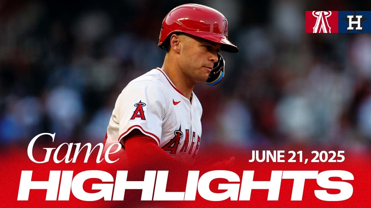 Astros vs. Angels Game Highlights (6/21/25) | MLB Highlights