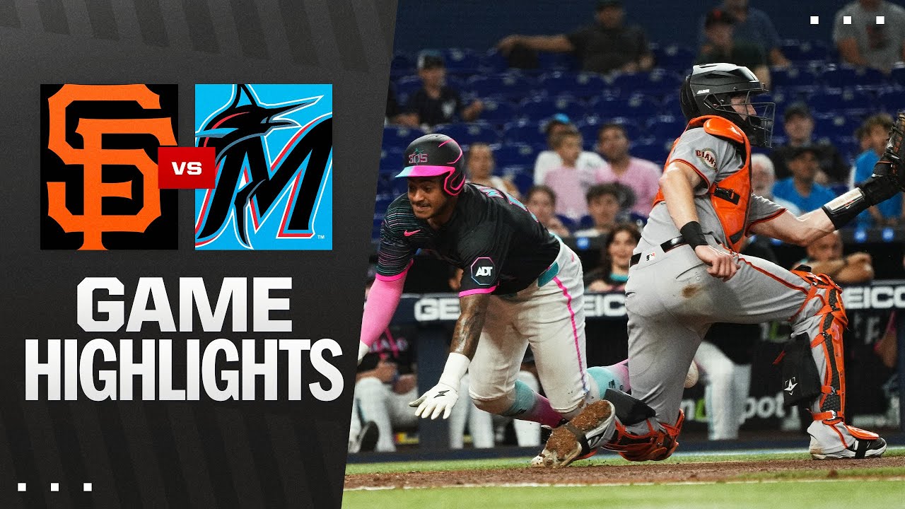 Giants vs. Marlins Game Highlights (5/31/25) | MLB Highlights