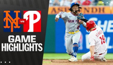 Mets vs. Phillies Game Highlights (6/22/25) | MLB Highlights