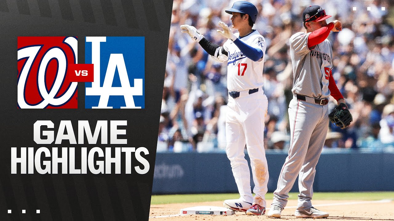 Nationals vs. Dodgers Game Highlights (6/22/25) | MLB Highlights