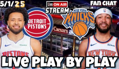 Detroit Pistons vs New York Knicks Live NBA Live Stream