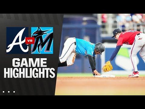 Braves vs. Marlins Game Highlights (6/22/25) | MLB Highlights