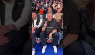 look at all the friends courtside at the garden 👀 #knicks #nba #basketballshorts #celebrities