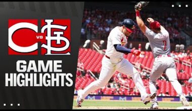 Reds vs. Cardinals Game Highlights (6/22/25) | MLB Highlights