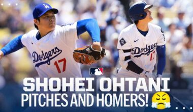Shohei Ohtani’s big day on mound and at the plate! (2 Ks, 1 HR, 5 RBIs)