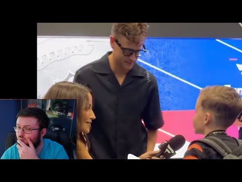 BENGALS FAN REACTS TO A YOUNG BENGALS FAN HAVING SOME CHOICE WORDS FOR JOE BURROW.............