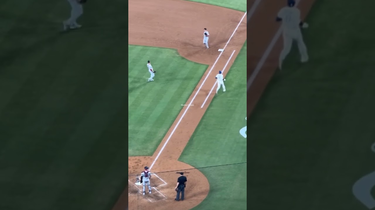 Shohei Ohtani hit again ( Los Angeles Dodgers vs Washington Nationals )