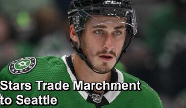 Stars Trade Marchment to Kraken for Draft Picks