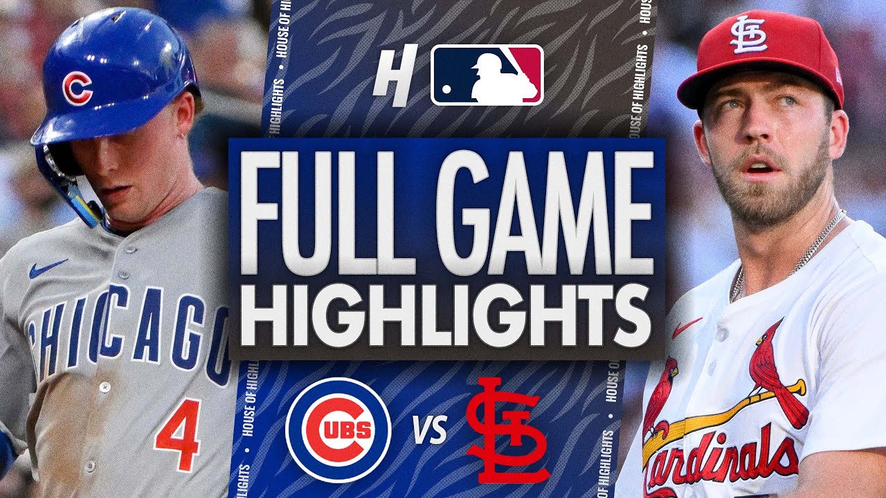 Chicago Cubs vs St. Louis Cardinals - FULL GAME HIGHLIGHTS | June 23, 2025 MLB Season